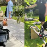 Professional video production camera setup on location by Potential Pictures Vancouver